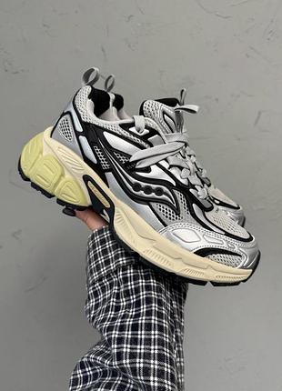 Кросівки унісекс saucony 2k cavalry silver/black