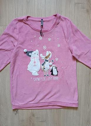 Нова флісова кофтинка/ світшот