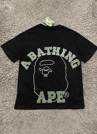 Футболка bape a bathing ape чоловіча з принтом made in japan