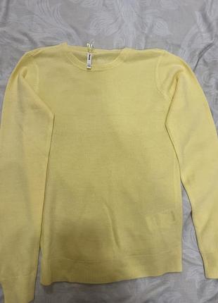 Лимонний джемпер zara