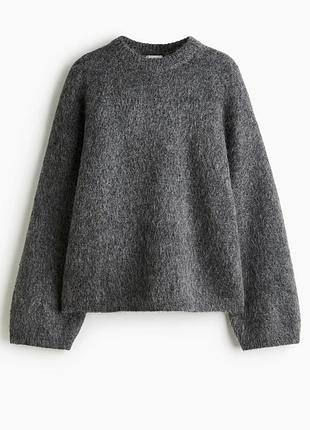 H&amp;m светр зі змішаної вовни мохера в стилі оверсайз/14257/