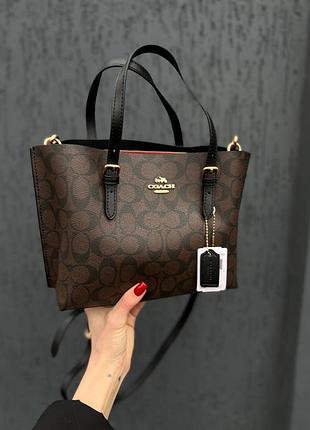 Сумка шкіряна coach