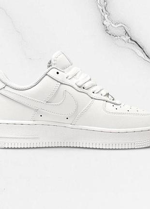 Кроссовки женские nike air force белые