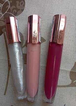Блиски для губ фірми l’oréal