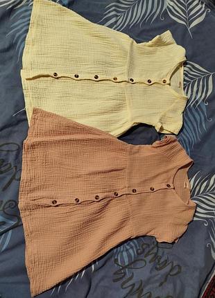 Платье муслиновое 110 р набор или искусственно