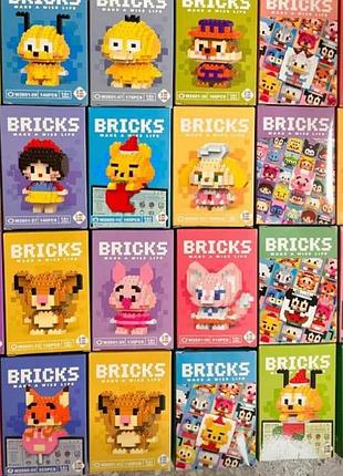 Конструктор mini bricks фигурка из мини блоков | мини конструктор фигурка | mini blocks building toy 8