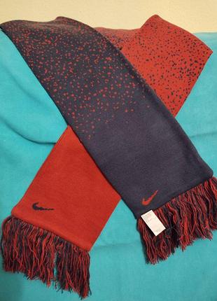 Фирменный оригинал футбольный шарфик шарф nike.ф.к барселона nike barcelona
