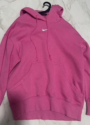 Жіноча спортивна кофта nike рожева