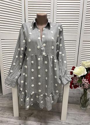 Блузка блуза з віскози розмір l-xl (48-50) бренд " zara"