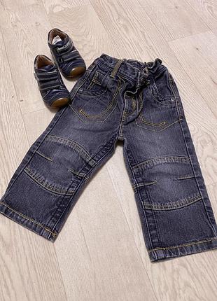 Джинсы 12-18мес 👖👦