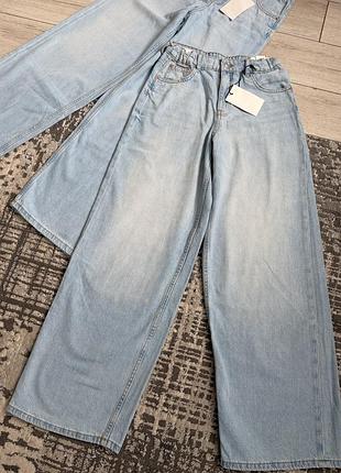 Джинси wide leg zara