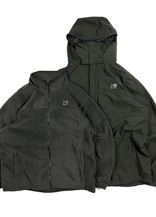 Куртка вітровка штормовка фліска 3 в 1 karrimor