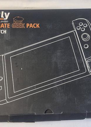 Orzly ultimate geek pack for switch комплексний набір аксесуарів