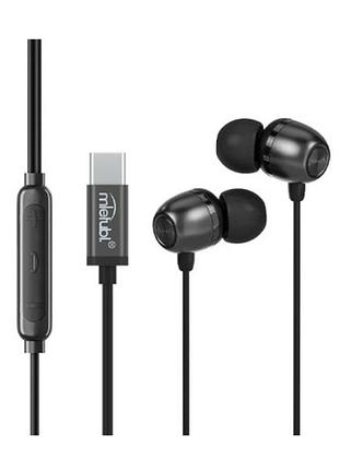 Наушники для мобильного телефона mietubl mtb-hptie01 type-c black