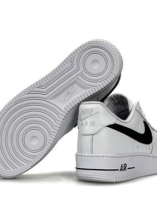 Nike air force 1 '07 white black 6