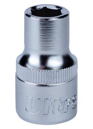 Насадка шестигранная короткая 1/2" 10мм crv ultra (6070102)