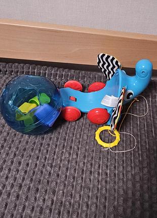 Каталка сортер playgro 2