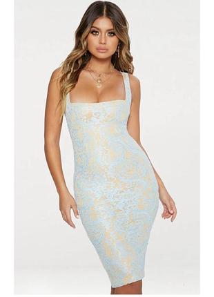 Сукня prettylittlething блакитне