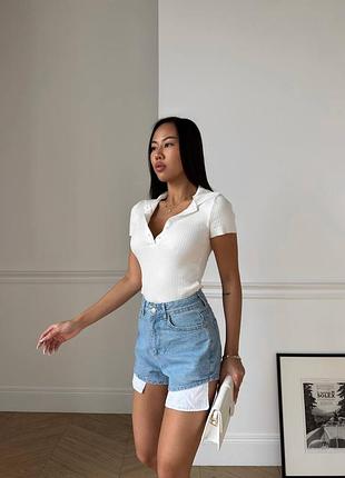 Шорты джинсовые 4