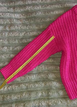Яскравий рожевий светр primark 10