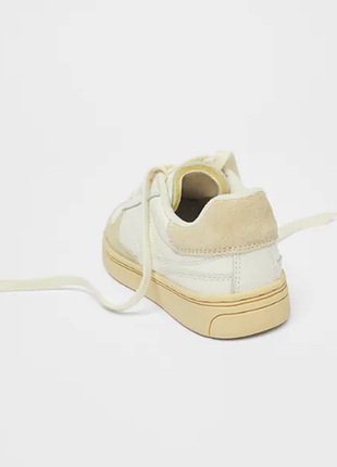 Кожаные кеды zara 2
