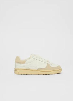 Кожаные кеды zara 3