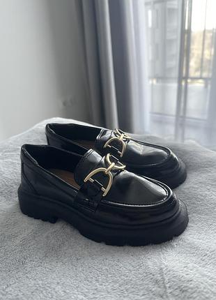 Туфлі шофери zara для дівчинки 30 розмір