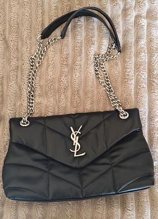 Сумка женская кожаная saint laurent 🖤