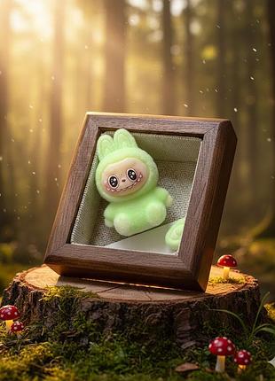 Фигурка лабуба labubu the monsters монстр игрушка детская пушистая 4 см labu_10_10