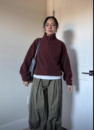 Uniqlo флисовый реглан 5
