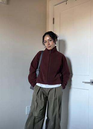 Uniqlo флисовый реглан 6