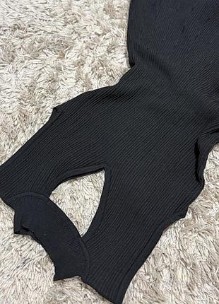 Сукня в рубчик 10