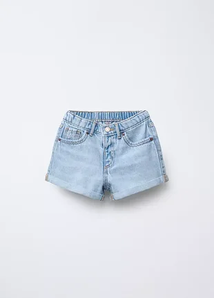 Zara джинсовые шорты 98,104р 3