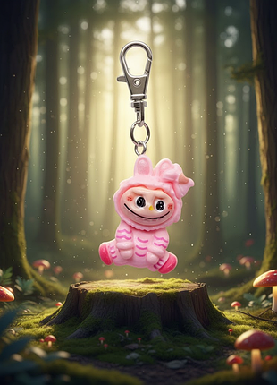 Брелок лабуба labubu the monsters детский на рюкзак, ключи 3 см bre_44_3