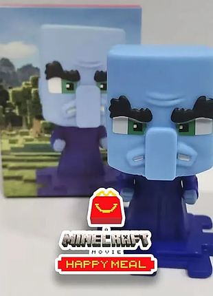 Фигурка заклинатель minecraft (minecraft evoker) - mcdonald's happy meal майнкрафт макдональдс хэппи мил игрушка