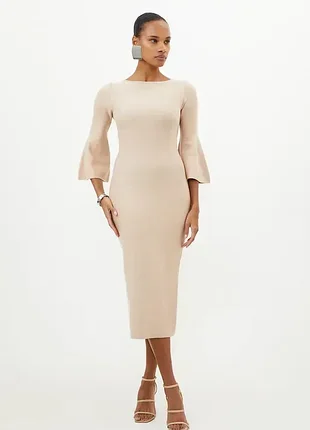 Платье миди силуэтное от karen millen
