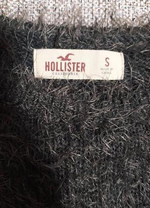 Мохнатый топ травка от hollister2 фото