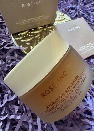Мікрокапсульований зволожуючий крем rose inc hydration replenish microencapsulated moisturizer, 50ml