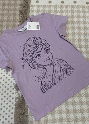 Нова футболка h&m frozen 134-140 зріст