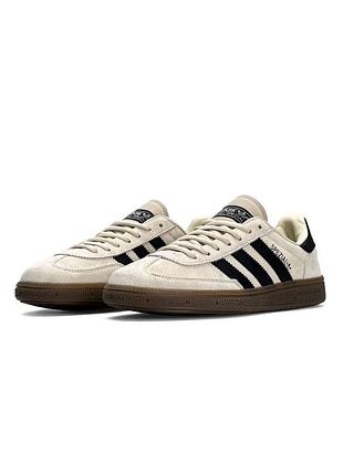 Чоловічі кросівки adidas spezial beige black
