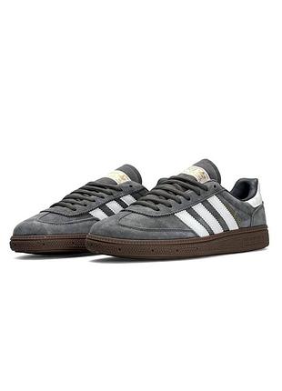 Чоловічі кросівки adidas spezial grey white