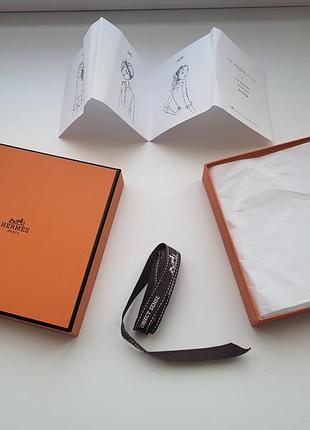 Фірмова коробочка hermes 13×13 см