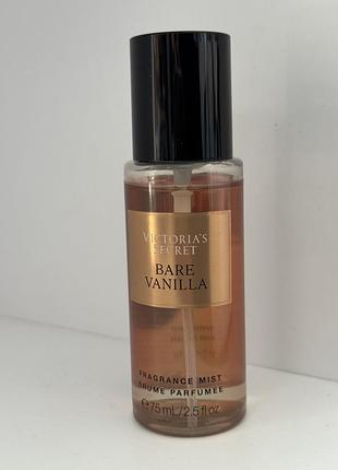 Спрей bare vanilla від victoria’s secret мініатюра 75 мл