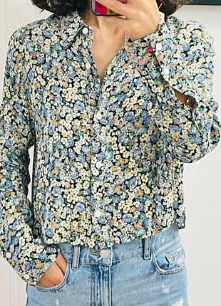 Блуза женская вискоза zara l/40/30