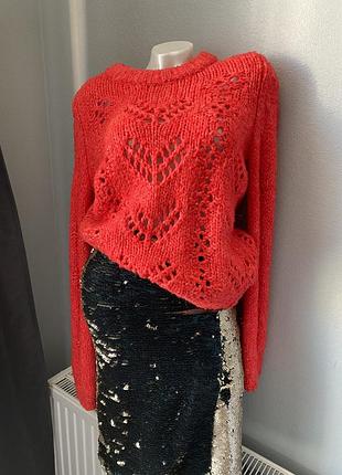 Яскравий вʼязаний светрик 2