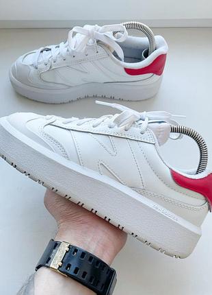 Женские кожаные кроссовки new balance ct302