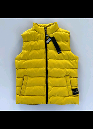 Жилет stone island 👫 унисекс желтая и хаки!