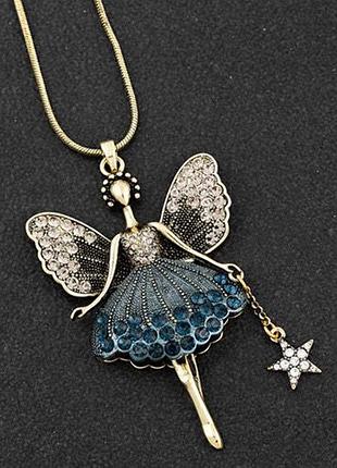 Підвіска з ланцюжком фея