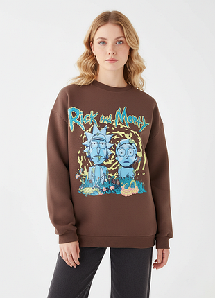 Свитшот rick and morty (год и морти)