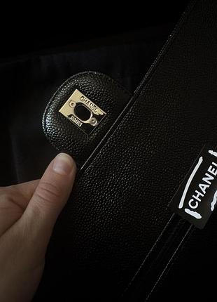 Сумка кожаная chanel 8